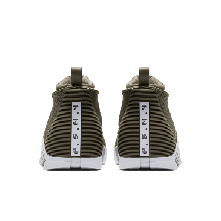 Air Jordan 15 Retro PSNY Woven Olive Angle 3