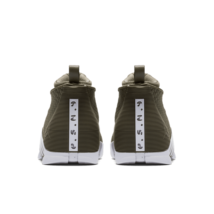 Air Jordan 15 Retro PSNY Woven Olive Angle 3