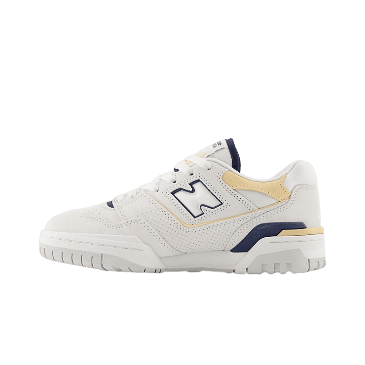 New Balance 550 Sea Salt Navy Raw Sugar (W) Angle 0