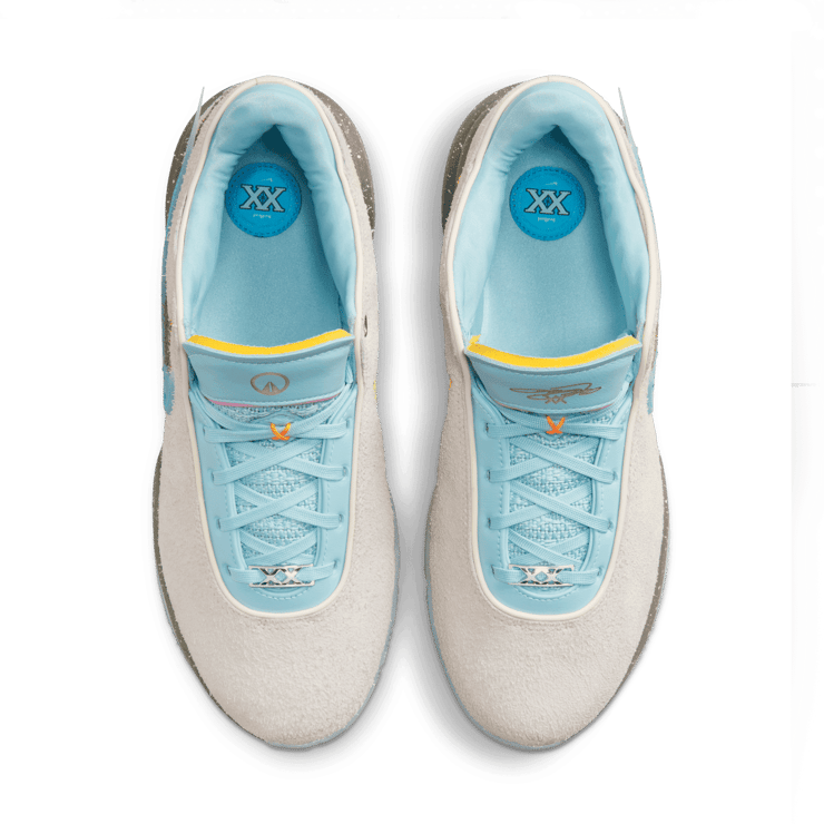 Nike LeBron 20 UNKNWN Message In A Bottle Angle 1