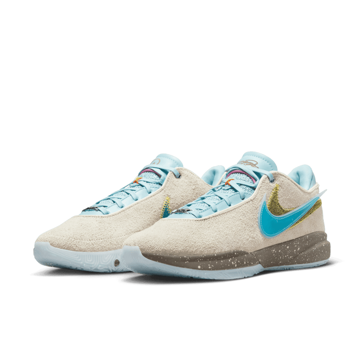 Nike LeBron 20 UNKNWN Message In A Bottle Angle 2