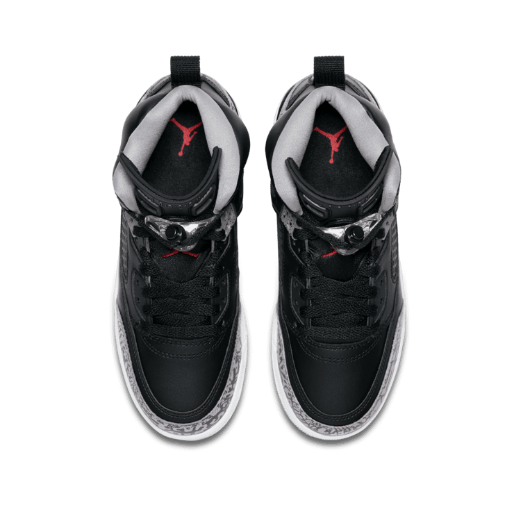 Air Jordan Spizike Black Cement (GS) Angle 1