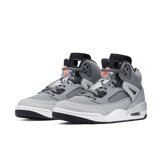 Air Jordan Spizike Grey Orange Angle 2