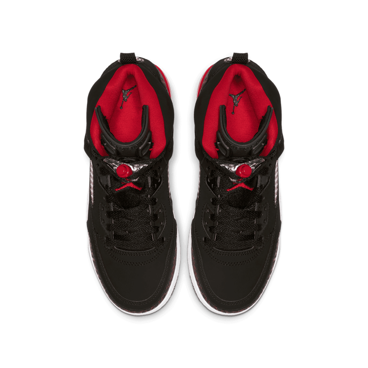 Air Jordan Spizike Black University Red (GS) Angle 1