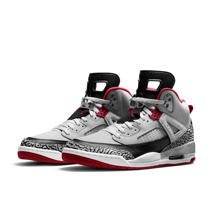 Air Jordan Spizike Wolf Grey Angle 2