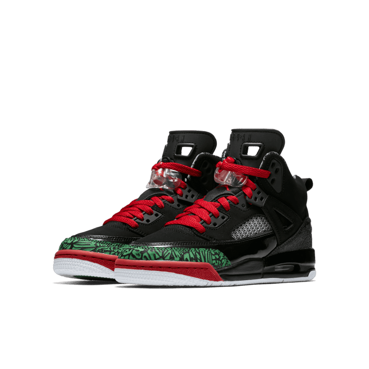 Air Jordan Spizike Black Varsity Red (2017) (GS) Angle 2