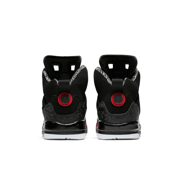 Air Jordan Spizike Black Varsity Red (2017) (GS) Angle 3