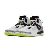 Air Jordan Spizike White Volt Black Angle 2