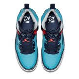 Air Jordan Spizike Turquoise Blue Angle 1