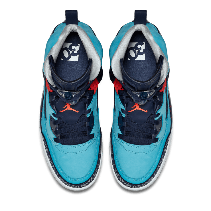 Air Jordan Spizike Turquoise Blue Angle 1