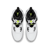 Air Jordan Spizike White Volt Black (GS) Angle 1