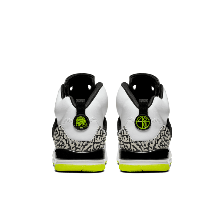 Air Jordan Spizike White Volt Black (GS) Angle 3