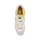 New Balance 550 Sea Salt Varsity Gold Angle 1