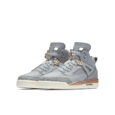 Air Jordan Spizike Wolf Grey Metallic Red Bronze (GS) Angle 2