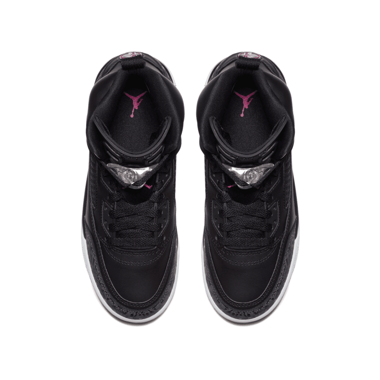 Air Jordan Spizike Black Deadly Pink (GS) Angle 1