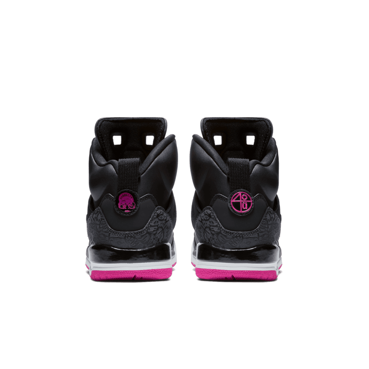 Air Jordan Spizike Black Deadly Pink (GS) Angle 3