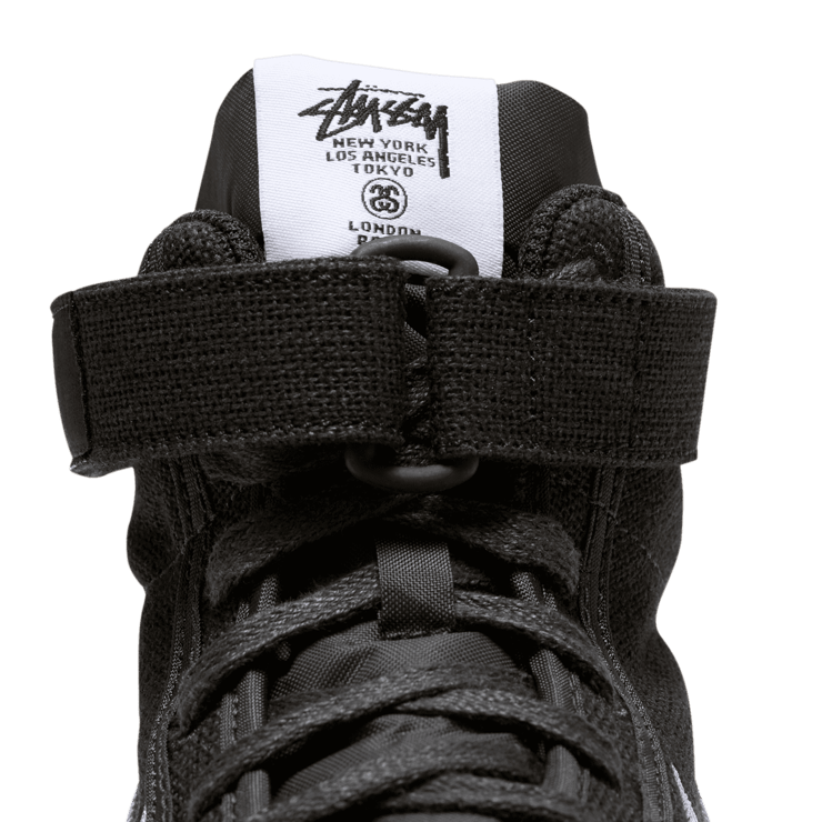 Nike Vandal High Stussy Black Angle 7