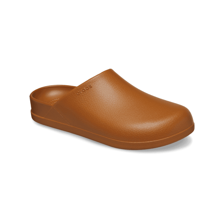 Crocs Dylan Clog Cognac Angle 3