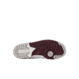 New Balance 550 White Burgundy Navy (GS) Angle 3