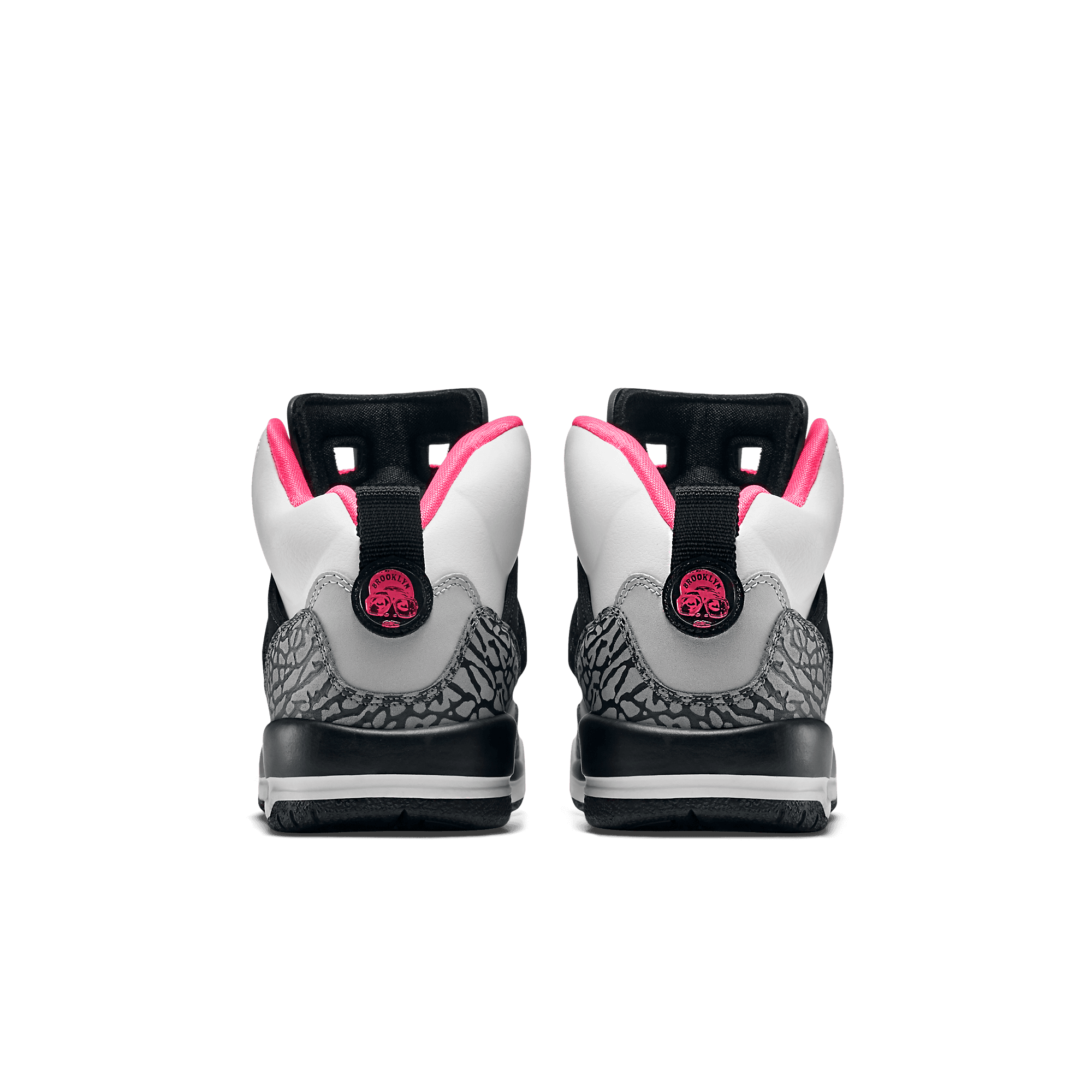 jordan spizike pink and black