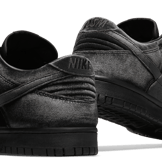 Nike Dunk Low Velvet Dover Street Market Black Angle 8