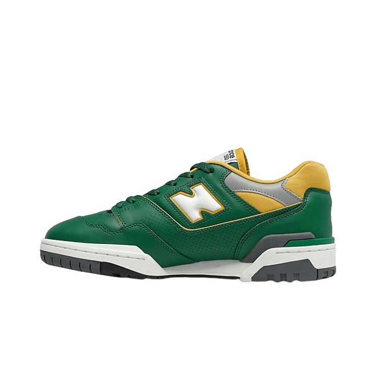 New balance ☆ BB550MM1 ‘Green×Yellow’ New Balance 550 Dark Green Gold - BB550MM1 Release Info