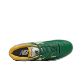 New Balance 550 Dark Green Gold Angle 1