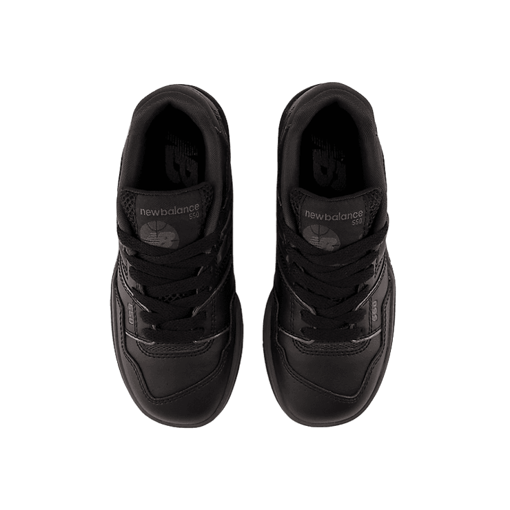 New Balance 550 Triple Black (PS) Angle 1
