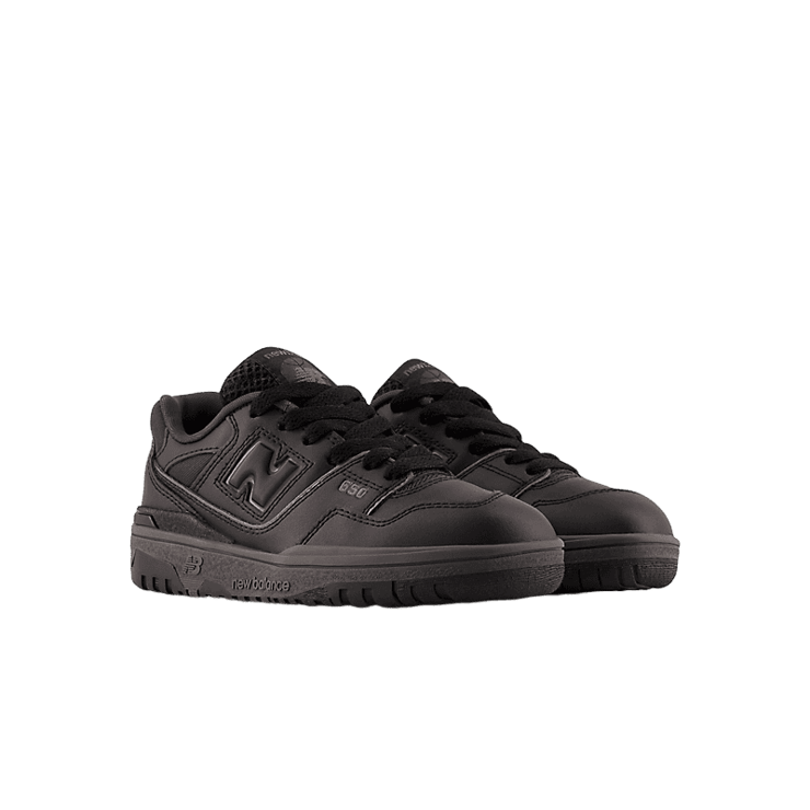 New Balance 550 Triple Black (PS) Angle 2