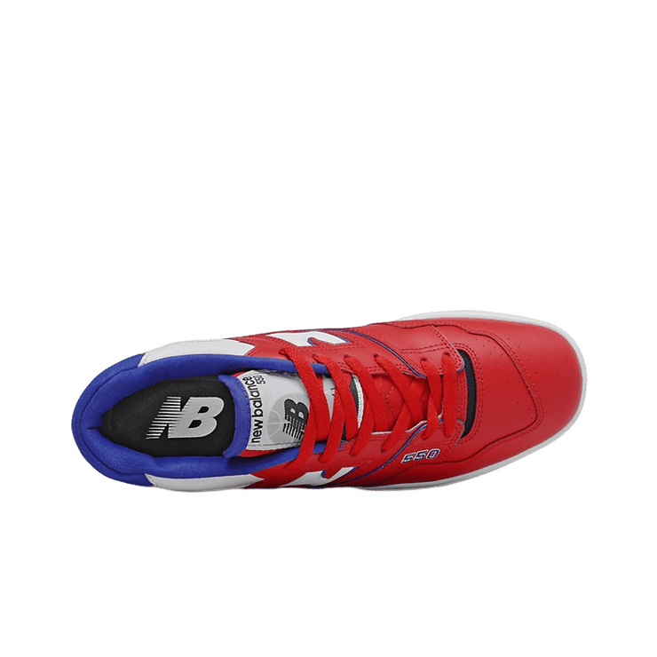 New Balance 550 Red Blue Angle 1