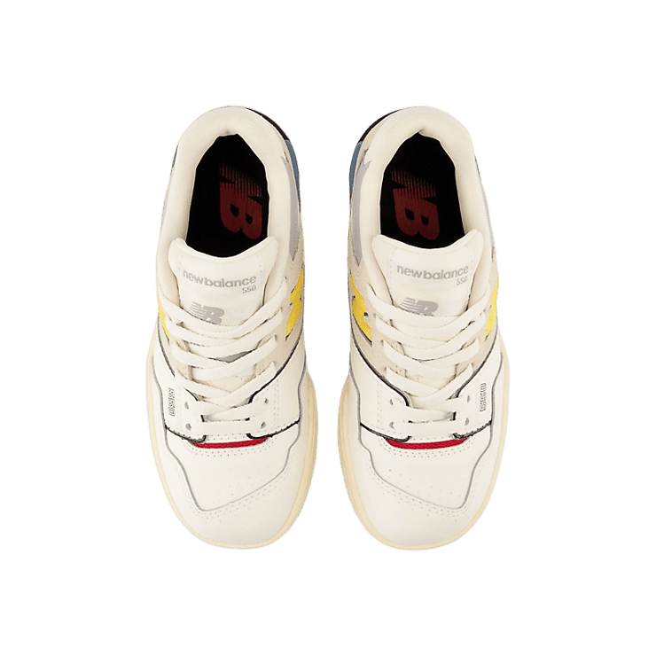New Balance 550 Sea Salt Yellow (PS) Angle 1