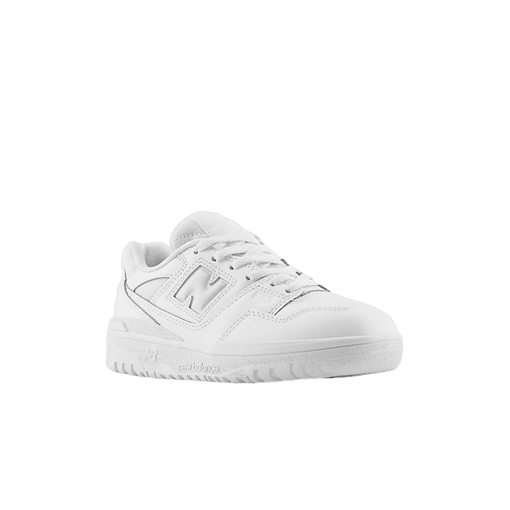 New Balance 550 White Off-White Grey (GS) Angle 2