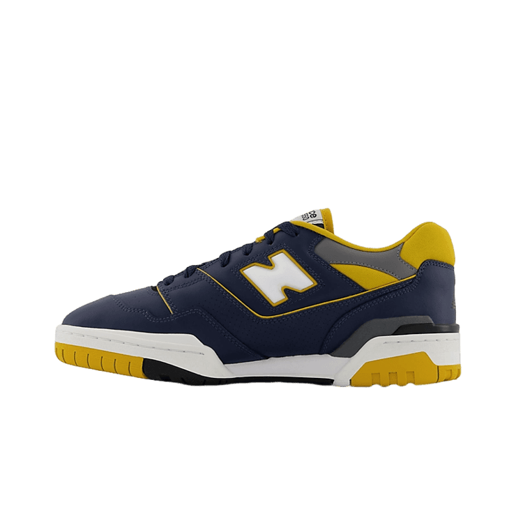 New Balance 550 Navy Gold Angle 0