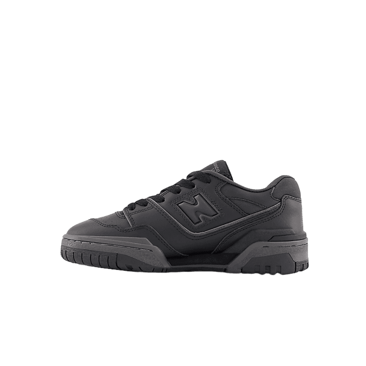 New Balance 550 Triple Black (GS) Angle 0