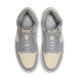 Jordan 1 Mid Cream Grey Angle 1