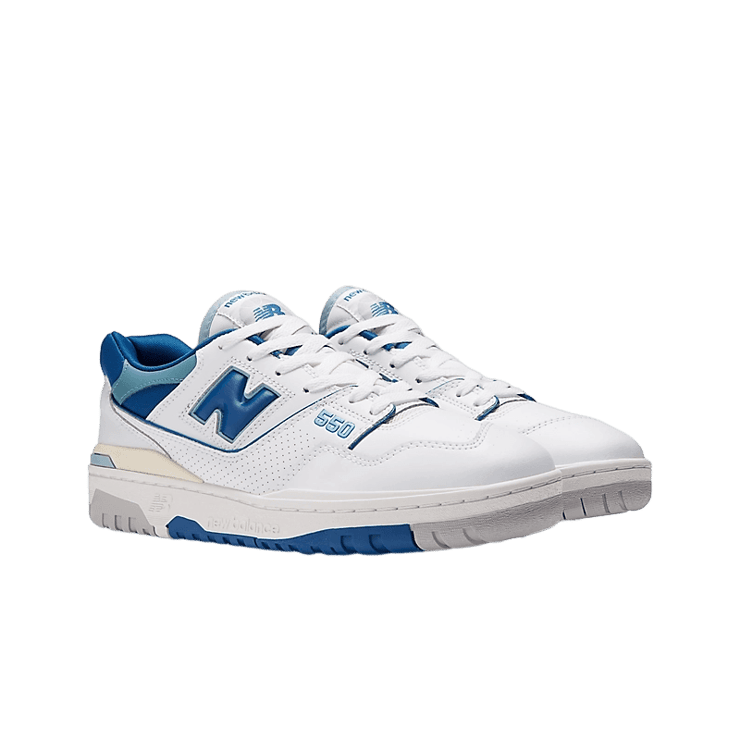 New Balance 550 White Blue Groove Angle 2