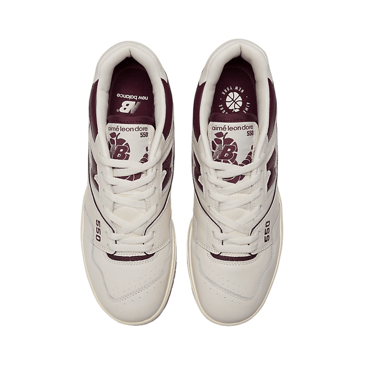 New Balance 550 Aime Leon Dore Purple Angle 1