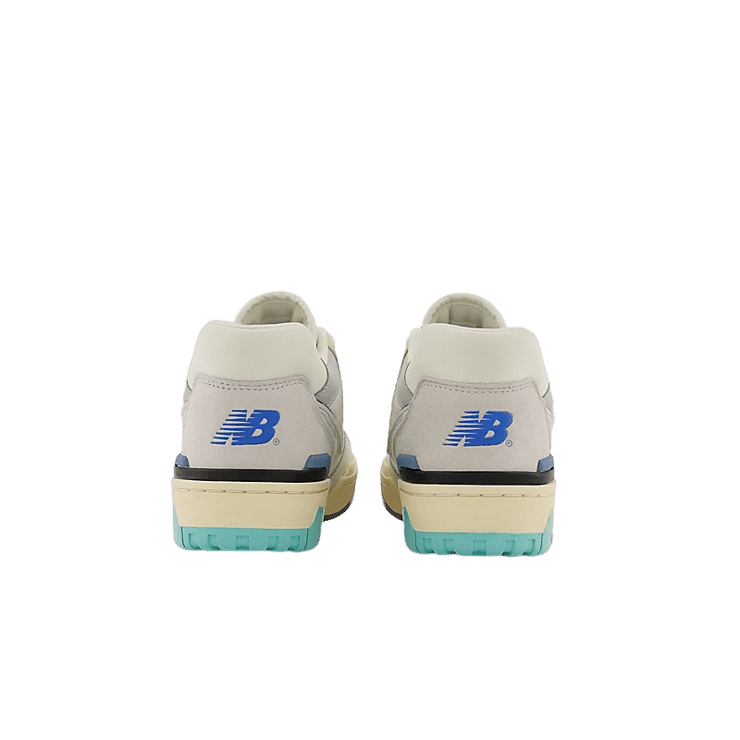 New Balance 550 Sea Salt Yellow Angle 4