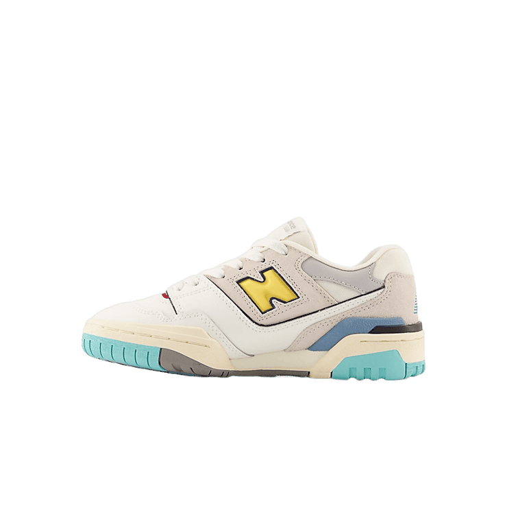 New Balance 550 Sea Salt Yellow (GS) Angle 0