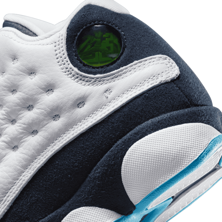 Air Jordan 13 Retro White Obsidian Powder Blue (GS) Angle 5