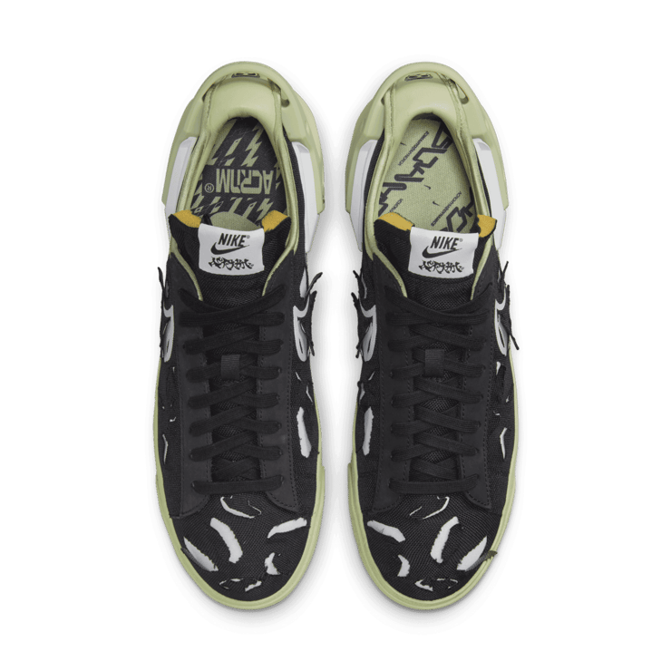 Nike Blazer Low ACRONYM Black Angle 1