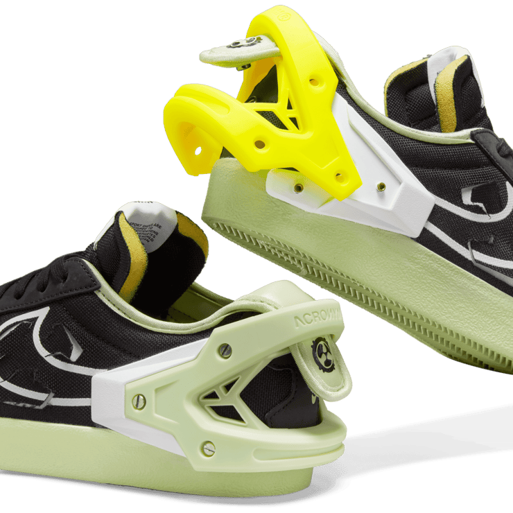 Nike Blazer Low ACRONYM Black Angle 8