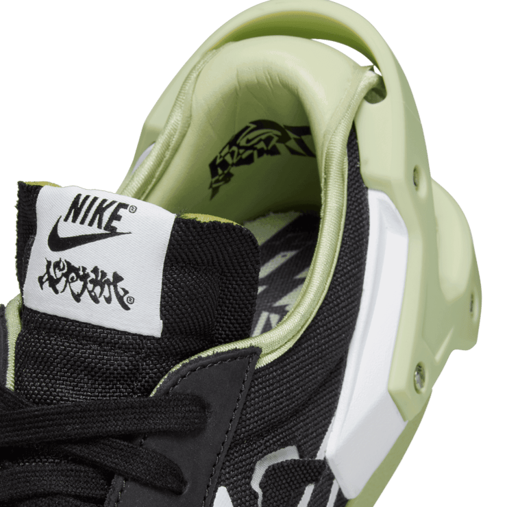 Nike Blazer Low ACRONYM Black Angle 9