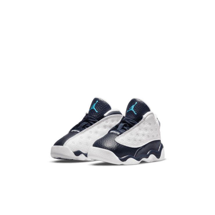 Air Jordan 13 Retro White Obsidian Powder Blue (TD) Angle 2