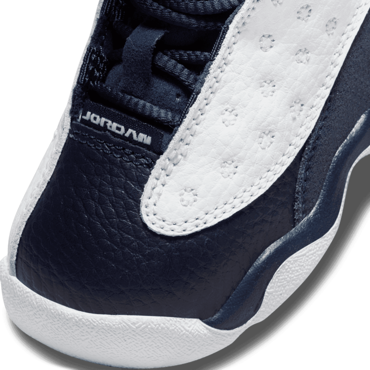 Air Jordan 13 Retro White Obsidian Powder Blue (TD) Angle 4