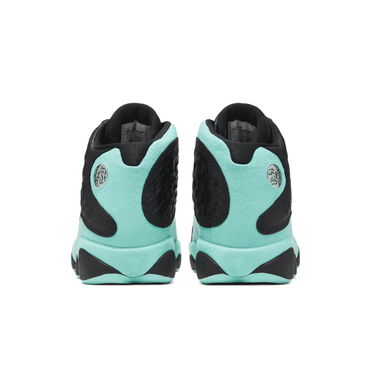 Air Jordan 13 Retro Black Island Green Angle 3