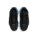 Air Jordan 13 Retro Black University Blue (PS) Angle 1