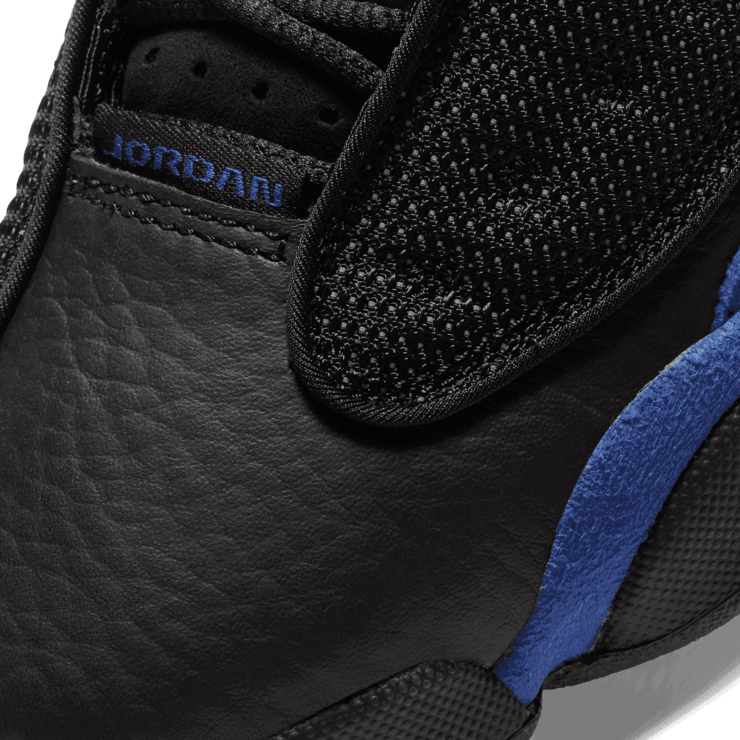 Air Jordan 13 Retro Black Hyper Royal (GS) Angle 4