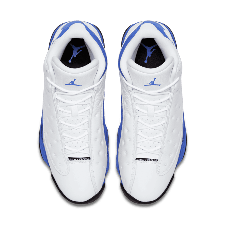 Air Jordan 13 Retro White Hyper Royal Black Angle 1