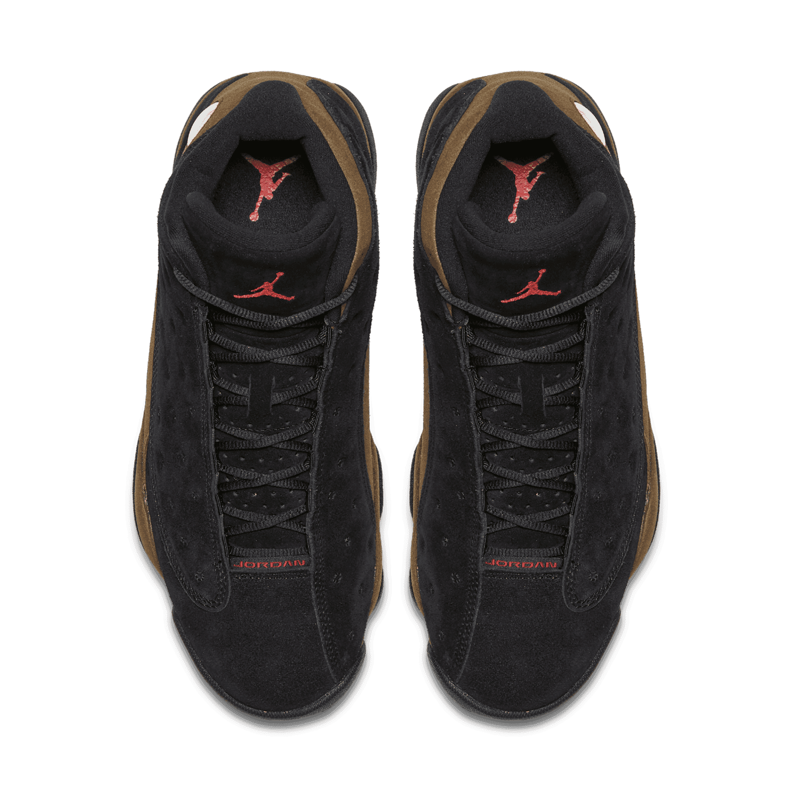 olive and black jordan 13